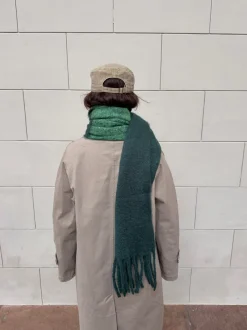 Design By Si Gale tørklæde - Grøn/mørkegrøn Online