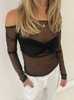 Design By Si Galia bluse - Sort