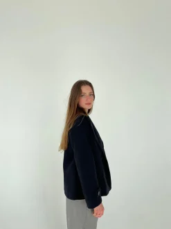 Design By Si Ginalli jakke - Mørk navy New