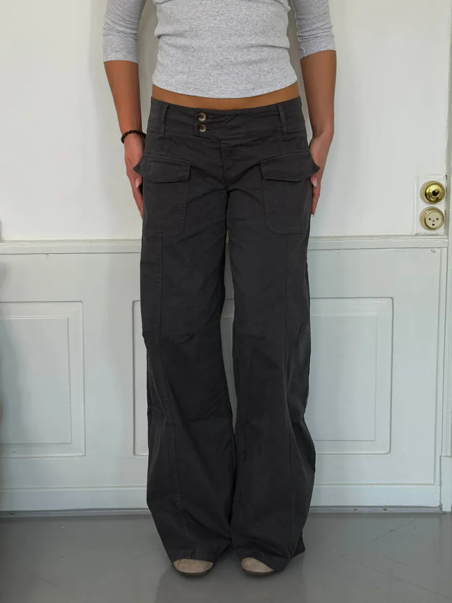 Design By Si Hanna jeans - Mørkegrå Best