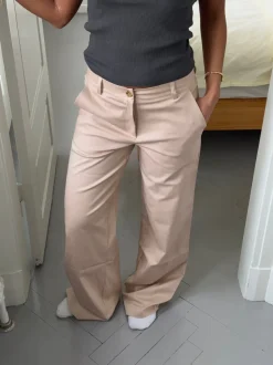 Design By Si Helene suit bukser - Beige Best
