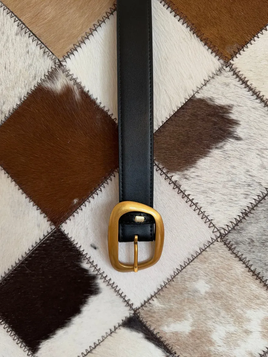 Design By Si Heritage bælte - Sort/guld Best