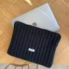 Design By Si Honey computer sleeve - Sort med hvide prikker Online