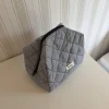 Design By Si Honey stor toilettaske med striber - Mørkeblå/hvid Outlet