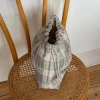 Design By Si Honey toilettaske med tern - Beige/grøn Clearance