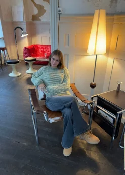 Design By Si Jensine striktrøje - Grøn Outlet