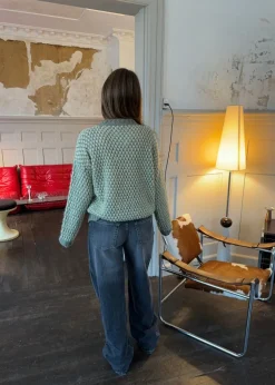 Design By Si Jensine striktrøje - Grøn Outlet