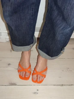 Design By Si Joule sandaler med hæl - Orange Best