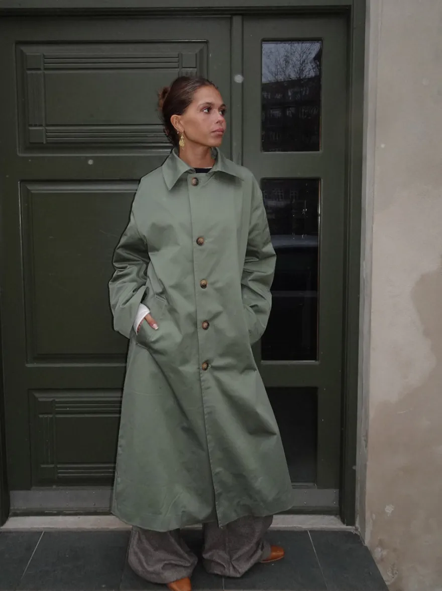 Design By Si Jujava trenchcoat - Kaki Sale