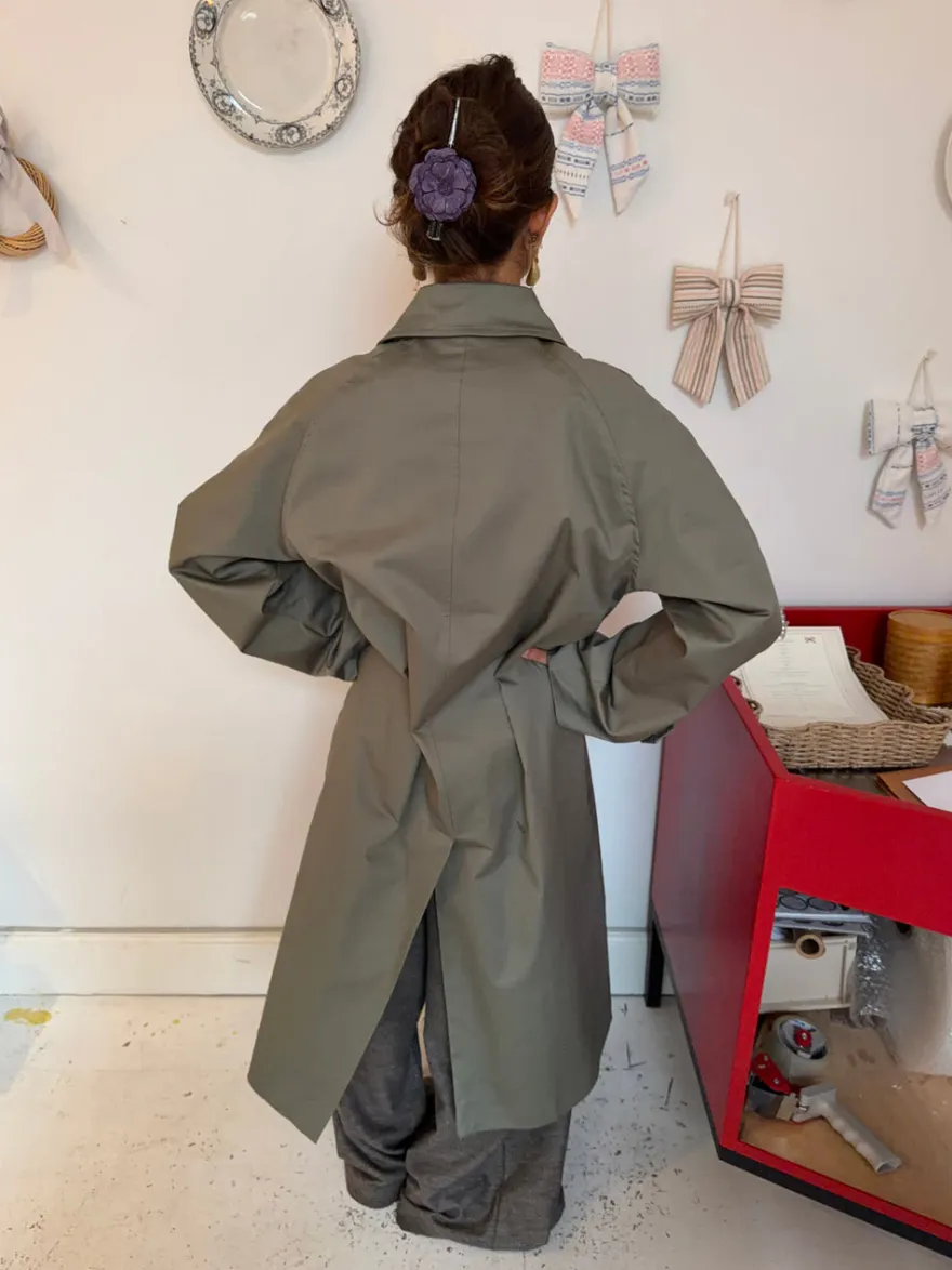 Design By Si Jujava trenchcoat - Kaki Sale