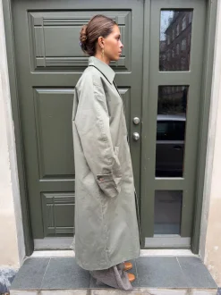 Design By Si Jujava trenchcoat - Kaki Sale