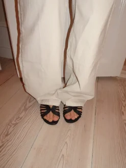 Design By Si July sandaler - Sort Hot