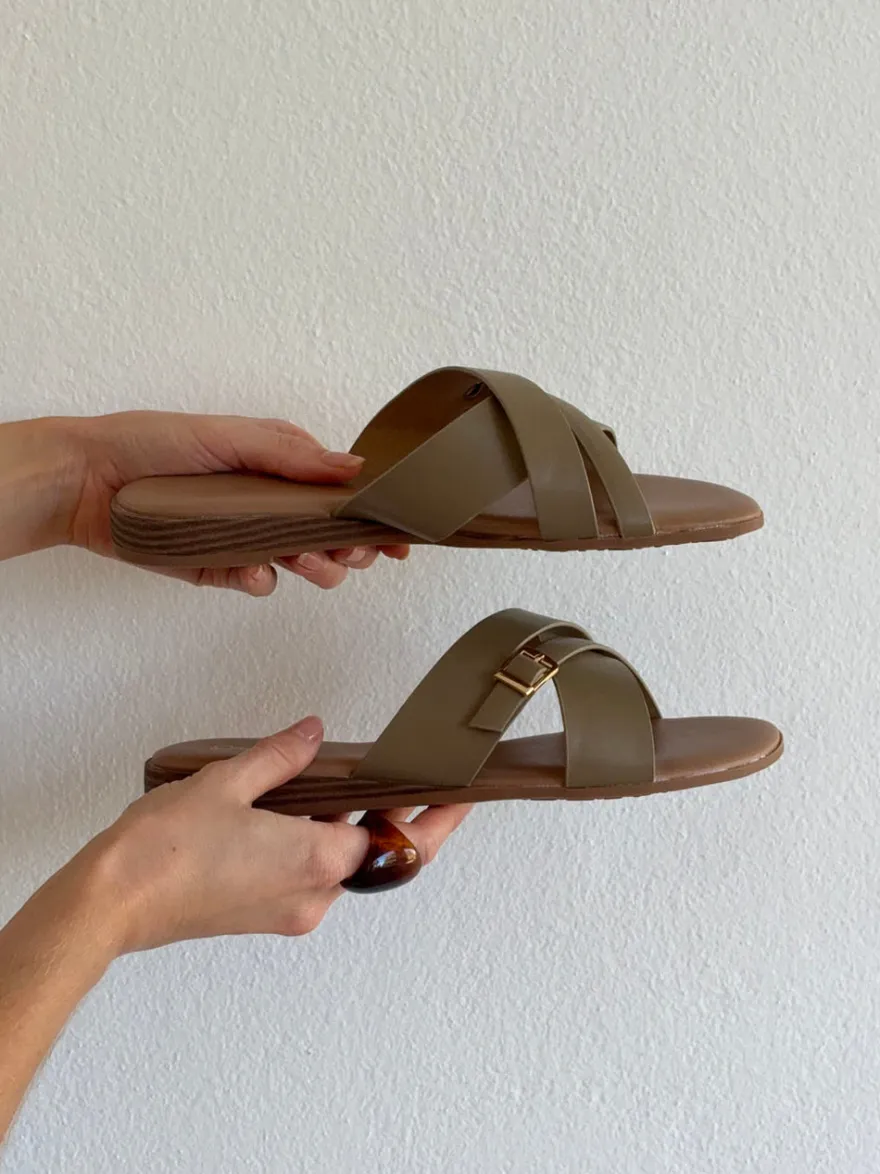Design By Si Kalinia sandaler - Grøn Hot