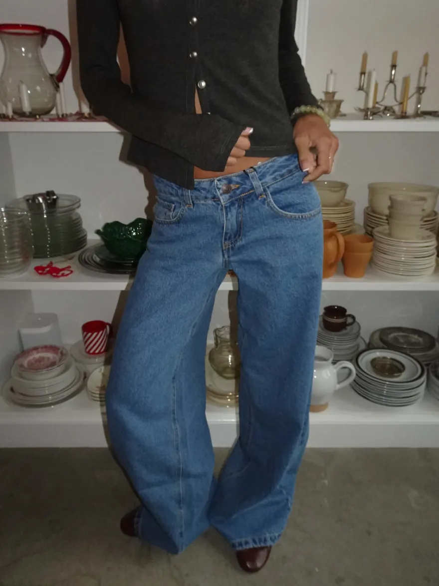 Design By Si Karina jeans - Blå Clearance