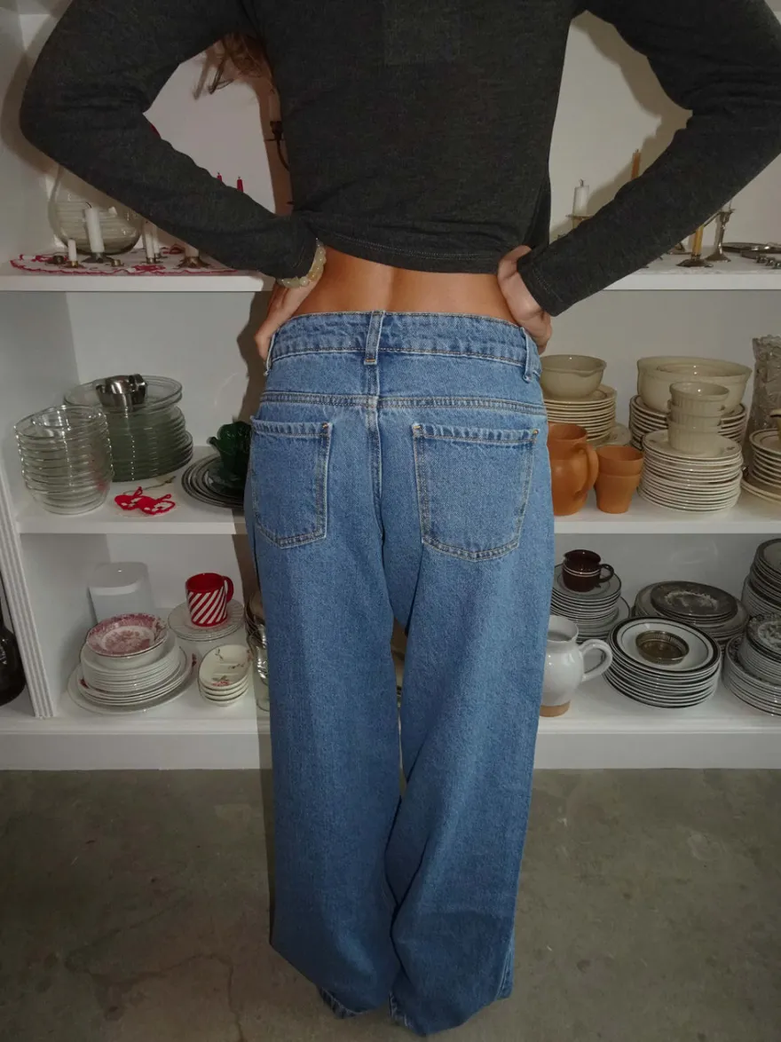 Design By Si Karina jeans - Blå Clearance