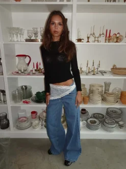 Design By Si Karina jeans - Blå Clearance