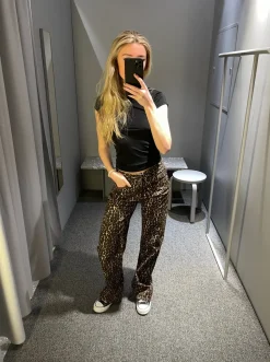 Design By Si Leopard jeans Best