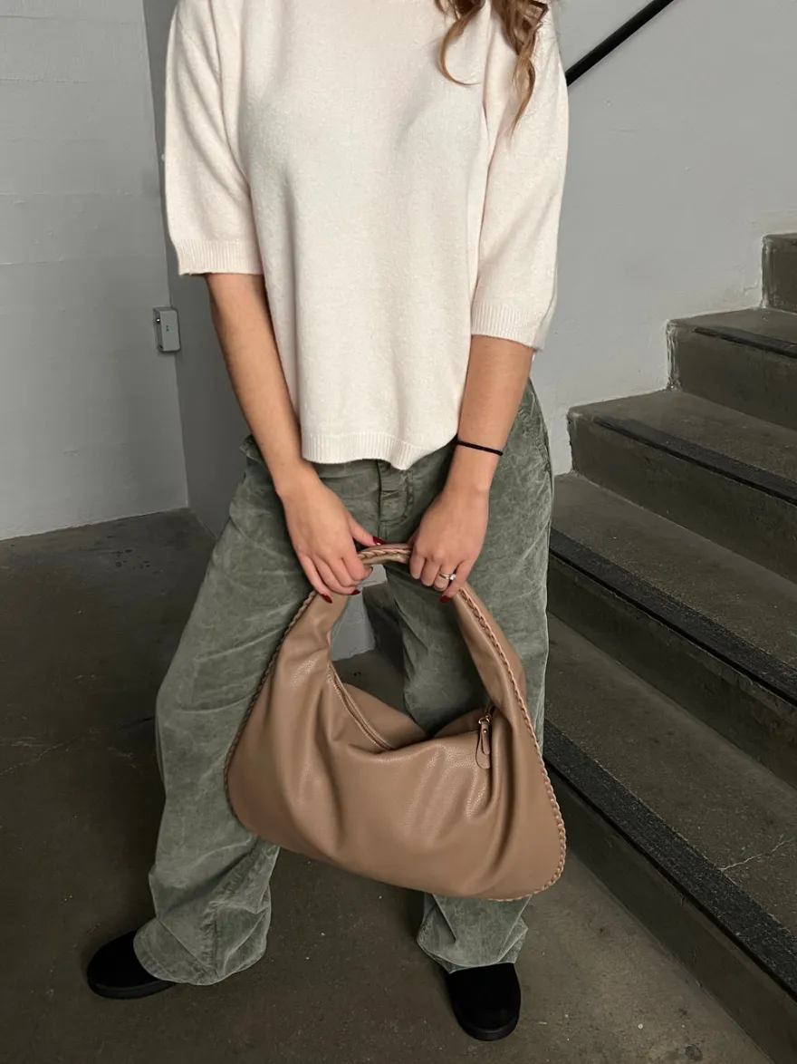 Design By Si London taske - Beige Sale