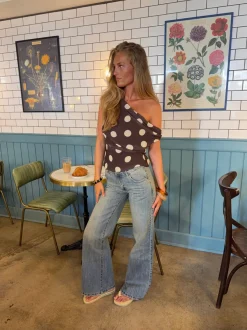 Design By Si Lovia jeans - Blå denim New