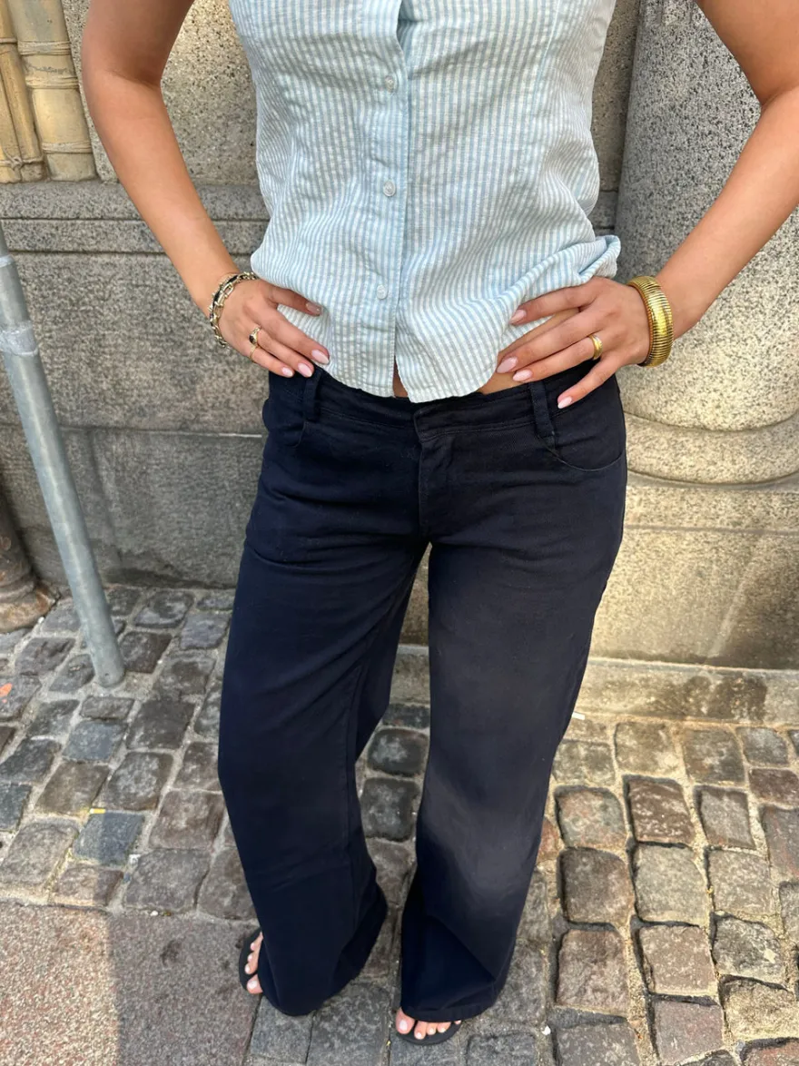 Design By Si Lovia jeans - Navy Clearance
