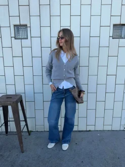 Design By Si Lulia jeans - Blå denim Online