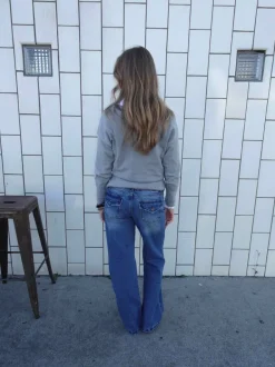 Design By Si Lulia jeans - Blå denim Online
