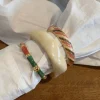 Design By Si Lykke chunky armbånd - Cream hvid Clearance