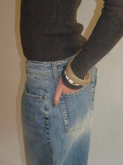 Design By Si Lykke chunky armbånd - Honningfarvet Outlet