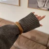 Design By Si Lykke chunky armbånd - Mørk karamel Hot