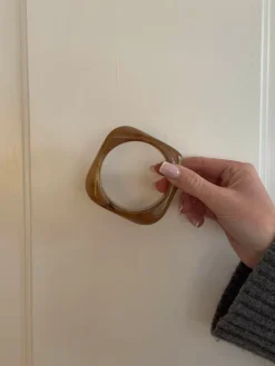 Design By Si Lykke chunky armbånd - Mørk karamel Hot