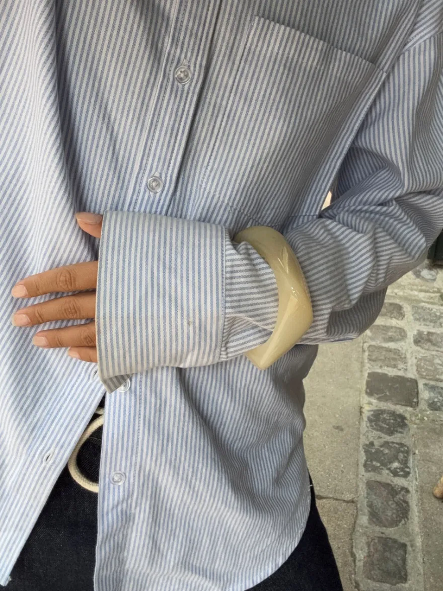 Design By Si Lykke chunky armbånd - Off white Best