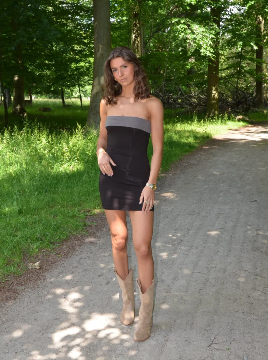 Design By Si Maisy kjole - Brun Best