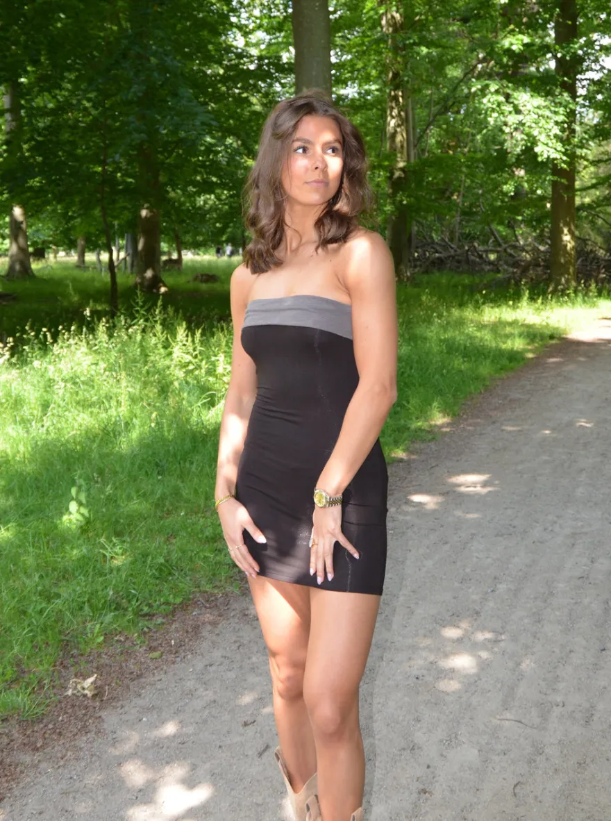 Design By Si Maisy kjole - Brun Best