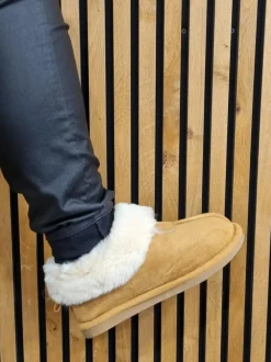 Design By Si Majse hjemmesko - Beige Clearance