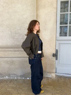 Design By Si Maltine jakke - Mørke grå Online