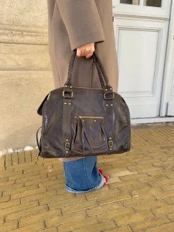 Design By Si Manhattan taske - brun Hot