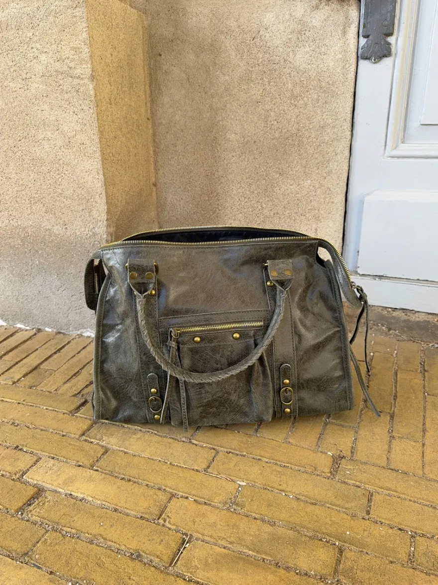 Design By Si Manhattan taske - kaki Online