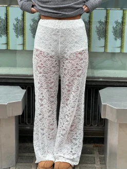 Design By Si Marla blonde bukser - Hvid Hot