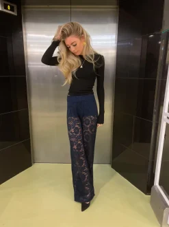 Design By Si Marla blonde bukser - Navy Best