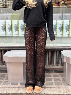 Design By Si Marla blonde bukser uden indershorts - Sort