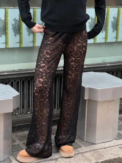Design By Si Marla blonde bukser uden indershorts - Sort