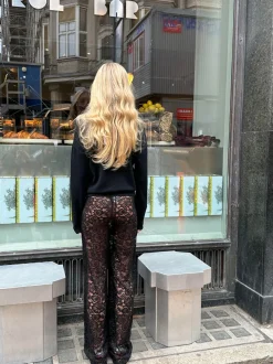 Design By Si Marla blonde bukser uden indershorts - Sort