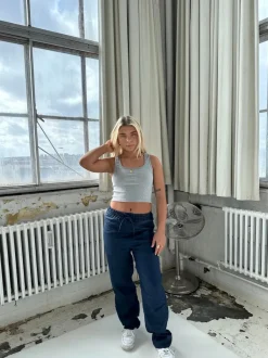 Design By Si Matilde w hørbukser - Navy Online