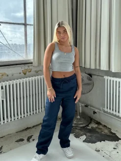 Design By Si Matilde w hørbukser - Navy Online