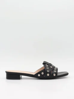 Design By Si Milina sandaler med nitter - Sort Sale