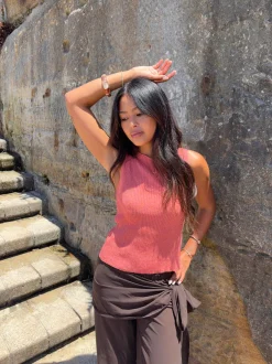 Design By Si Montania glimmertop - Rosa Online