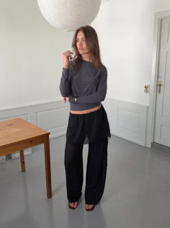 Design By Si Nadina bukser med nederdel - Sort Online
