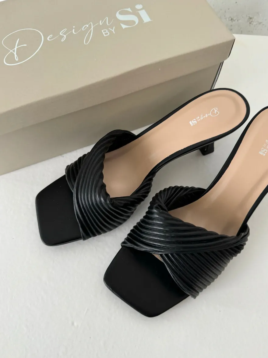 Design By Si Nara stiletter - Sort Discount