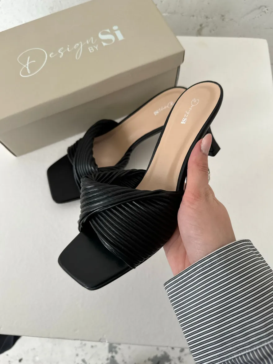Design By Si Nara stiletter - Sort Discount