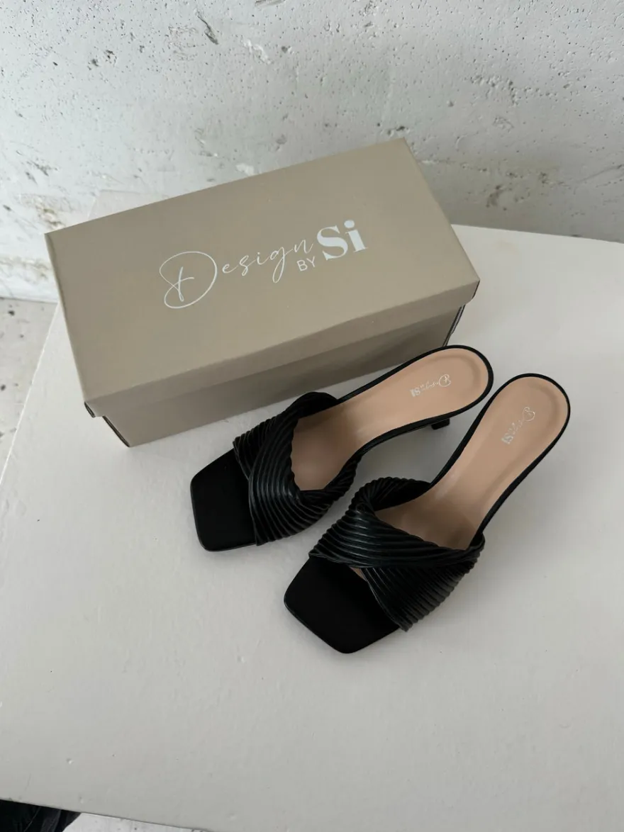 Design By Si Nara stiletter - Sort Discount